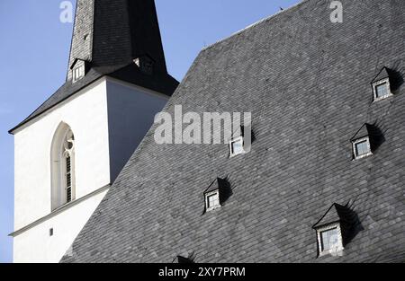 The official name of this Weimar church is Stadtkirche St Peter and Paul Stock Photo