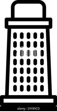 Grater Vector Icon Design Illustration Stock Vector