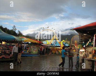 The fair in Loja, Ecuador Stock Photo