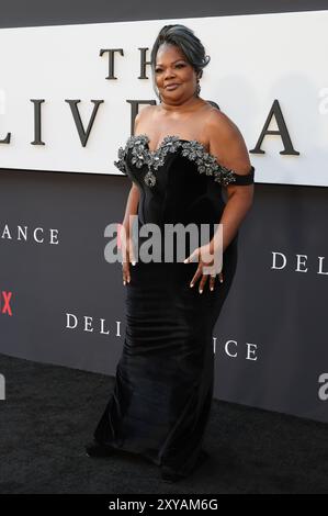 Los Angeles, Ca. 28th Aug, 2024. Mo'Nique at the Netflix Premiere of The Deliverance on August 28, 2024 at the Netflix Tudum Theater in Los Angeles, California. Credit: Faye Sadou/Media Punch/Alamy Live News Stock Photo