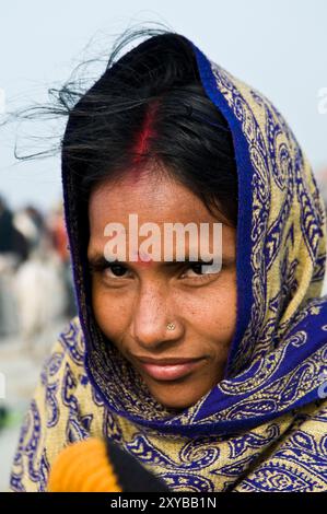 Indian woman in colorful saree, Jodhpur, Rajasthan, India Stock Photo ...