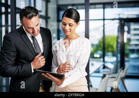 Businessman, personal assistant or folder with documents in office for project, company or progress report. Organize, paperwork and secretary with Stock Photo