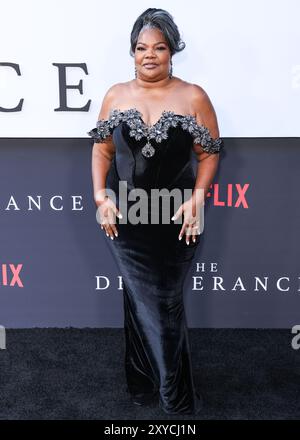 Hollywood, United States. 28th Aug, 2024. HOLLYWOOD, LOS ANGELES, CALIFORNIA, USA - AUGUST 28: Mo'Nique arrives at the Los Angeles Premiere Of Netflix's 'The Deliverance' held at the Netflix Tudum Theater on August 28, 2024 in Hollywood, Los Angeles, California, United States. (Photo by Xavier Collin/Image Press Agency) Credit: Image Press Agency/Alamy Live News Stock Photo