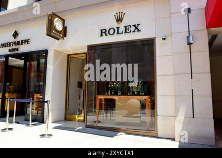 Rolex La Rodeo Drive Beverly Hills, California: ROLEX store on Rodeo Drive, Beverly Hills ...