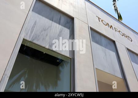 Beverly Hills, California: TOM FORD fashion store on Rodeo Drive, Beverly Hills Stock Photo