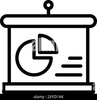 Statistics and charts linear icons set. Data, Graphs, Trends, Variance ...