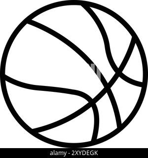 Basketball Vector Icon Design Illustration Stock Vector