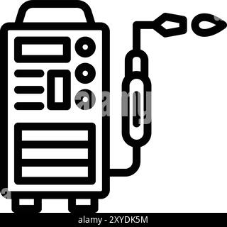 Welding Vector Icon Design Illustration Stock Vector