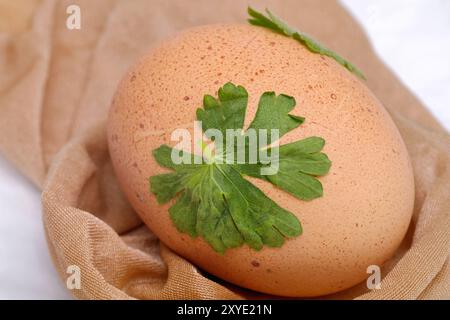Decorate Easter eggs Stock Photo