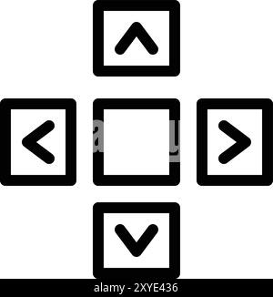 Buttons Vector Icon Design Illustration Stock Vector
