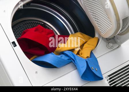 Colourful laundry Stock Photo