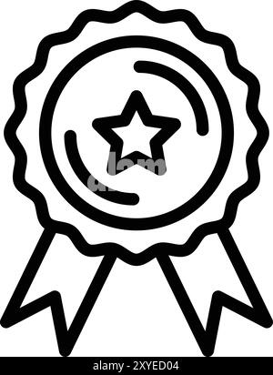 Achievements Vector Icon Design Illustration Stock Vector