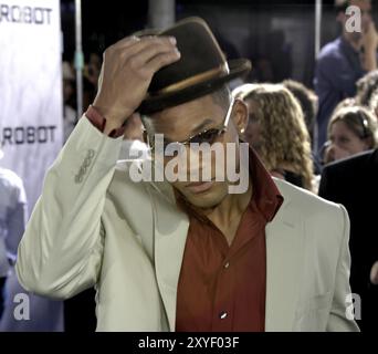 WESTWOOD, CA, JULY 07, 2004: Will Smith at the World premiere of 'I, Robot' held at the Mann Village Theatre in Westwood, USA on July 7, 2004 Stock Photo