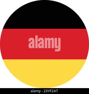 Germany flag vector illustration Stock Vector