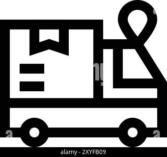 Route Location Tr Vector Icon Design Illustration Stock Vector
