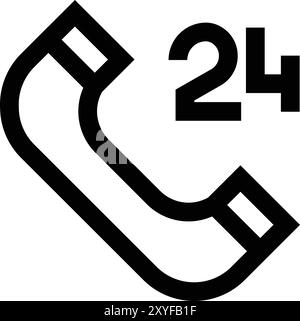 Customer Call Ser Vector Icon Design Illustration Stock Vector