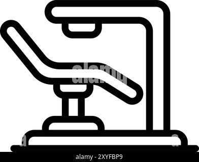 Dentist Chair Vector Icon Design Illustration Stock Vector
