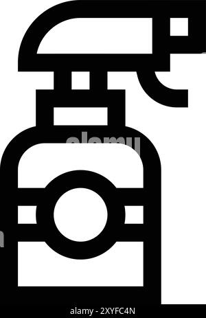 Vector design of sprayer and liquid sign. Collection of sprayer and ...