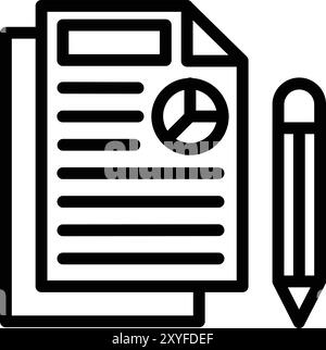 Infographic Vector Icon Design Illustration Stock Vector