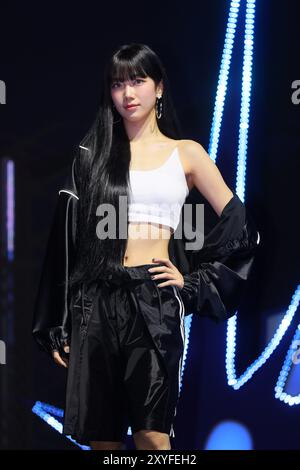 Seoul, South Korea. 29th Aug, 2024. Japanese singer Kazuha, South