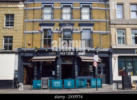 London, UK. 29th August 2024. The Water Rats live music venue and bar, exterior daytime view. Credit: Vuk Valcic/Alamy Live News Stock Photo