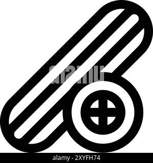 Cucumber Vector Icon Design Illustration Stock Vector