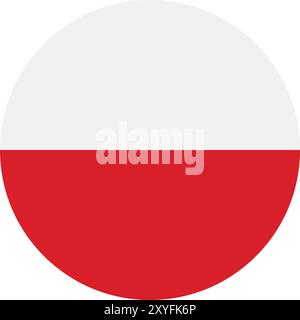 Poland flag vector illustration Stock Vector