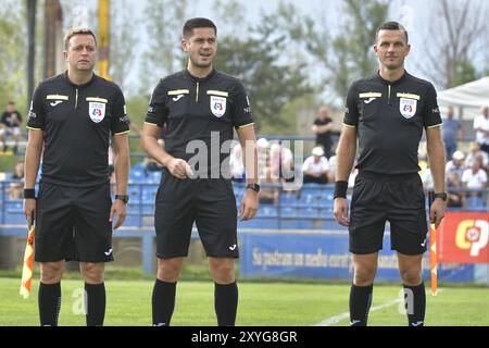 CUPA ROMANIEI LA FOTBAL , CS AFUMATI vs FC GLORIA BUZAU , 29.08.2024 Stock Photo