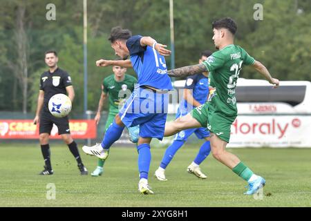 CUPA ROMANIEI LA FOTBAL , CS AFUMATI vs FC GLORIA BUZAU , 29.08.2024 Stock Photo