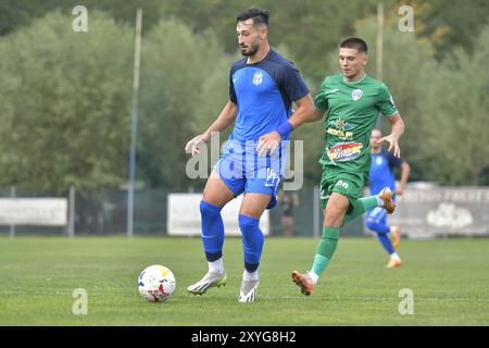 CUPA ROMANIEI LA FOTBAL , CS AFUMATI vs FC GLORIA BUZAU , 29.08.2024 Stock Photo