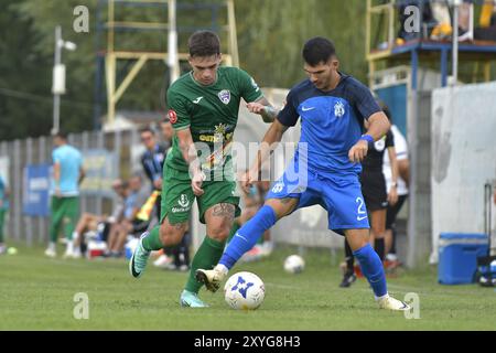 CUPA ROMANIEI LA FOTBAL , CS AFUMATI vs FC GLORIA BUZAU , 29.08.2024 Stock Photo