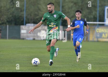 CUPA ROMANIEI LA FOTBAL , CS AFUMATI vs FC GLORIA BUZAU , 29.08.2024 Stock Photo