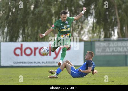 CUPA ROMANIEI LA FOTBAL , CS AFUMATI vs FC GLORIA BUZAU , 29.08.2024 Stock Photo