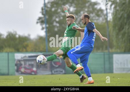 CUPA ROMANIEI LA FOTBAL , CS AFUMATI vs FC GLORIA BUZAU , 29.08.2024 Stock Photo