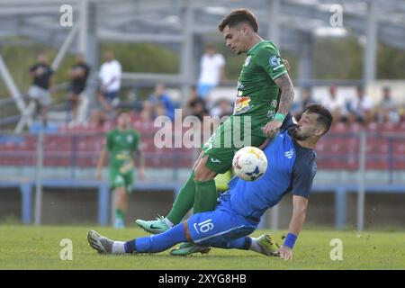 CUPA ROMANIEI LA FOTBAL , CS AFUMATI vs FC GLORIA BUZAU , 29.08.2024 Stock Photo