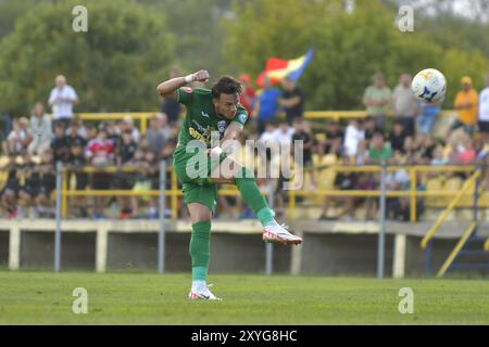 CUPA ROMANIEI LA FOTBAL , CS AFUMATI vs FC GLORIA BUZAU , 29.08.2024 Stock Photo