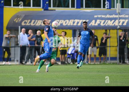 CUPA ROMANIEI LA FOTBAL , CS AFUMATI vs FC GLORIA BUZAU , 29.08.2024 Stock Photo