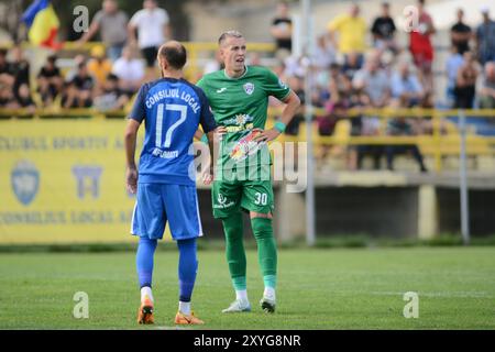 CUPA ROMANIEI LA FOTBAL , CS AFUMATI vs FC GLORIA BUZAU , 29.08.2024 Stock Photo