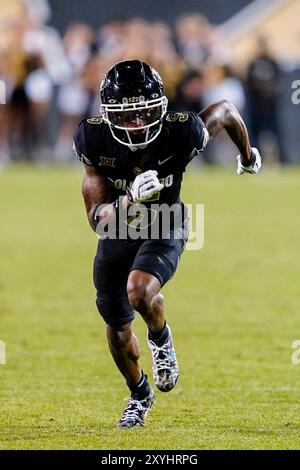 Colorado Wide Receiver Jimmy Horn Jr Speaks During A Press Conference August 29 2024 Colorado Buffaloes Wide Receiver Jimmy Horn Jr 5 Runs A Route In The Second Half Of The Football Game Between Colorado And North Dakota State In Boulder Co Derek Regensburgercsm 2xyhrpg