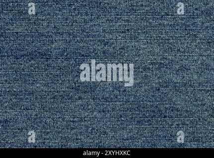 blue colour denim jeans fabric texture detail background Stock Photo