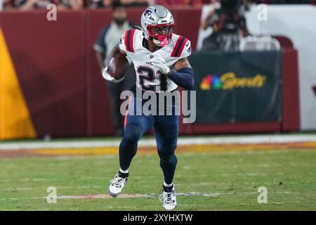 New England Patriots running back Terrell Jennings (26) prior to an NFL ...