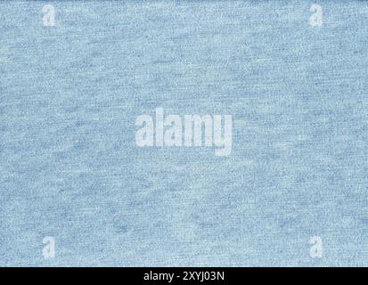 Stone washed light blue denim fabric texture background Stock Photo