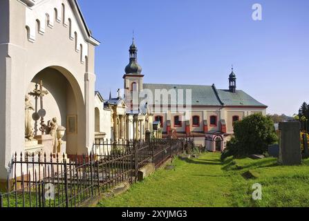 Vrchlabi Augustinian Monastery in the Giant Mountains in Bohemia, Vrchlabi Monastery in Giant Mountains in Bohemia Stock Photo