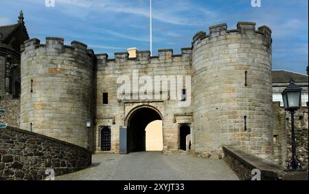 The entry Gatehouse at Stirling castle,Scotland, UK Stock Photo