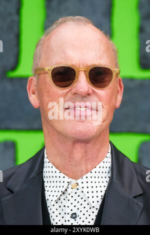 London, UK. 29th Aug, 2024. Michael Keaton seen at the Beetlejuice Beetlejuice Uk Premiere. Picture by Julie Edwards./Alamy Live News Stock Photo