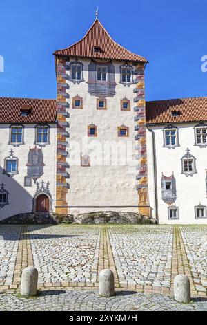 High castle in Fuessen Stock Photo