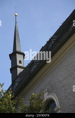 The official name of this Weimar church is Stadtkirche St Peter and Paul Stock Photo