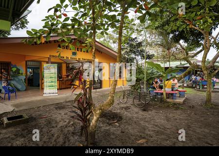 Town of Tortuguero Costa Rica Central America Stock Photo - Alamy