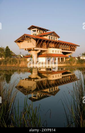 House of the German Wine Route in Bockenheim, Palatinate, Rhineland-Palatinate, Germany, Europe Stock Photo