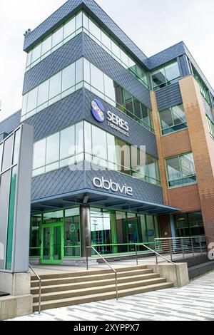 Seres Therapeutics biotechnology company and Abbvie biopharmaceutical company, building exterior, Cambridge, Massachusetts, USA Stock Photo